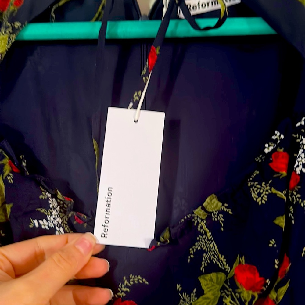 Brand new reformation dress tags attached size 6